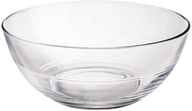 클래식 투명 유리 수반 20cm 플로팅 캔들 홀더