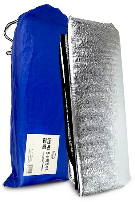 양면 야외용 은박 돗자리(소) 1500x2000mm 야외용돗자리 휴대용돗자리 방수돗자리, 은색