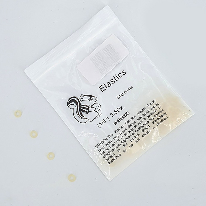 팡스몰 치아 교정 고무줄 교정기 고무줄, 5mm, 1세트