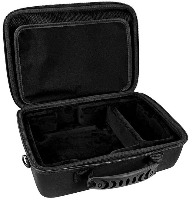 Musiin 보 컬 퍼포머 케이스 Boss VE-500 Vocal Effects RC-500 고 형 스테이션 스토리지 편안한 핸들과 조절 가능한 숄더스트 랩 로 퍼포먼스 연습