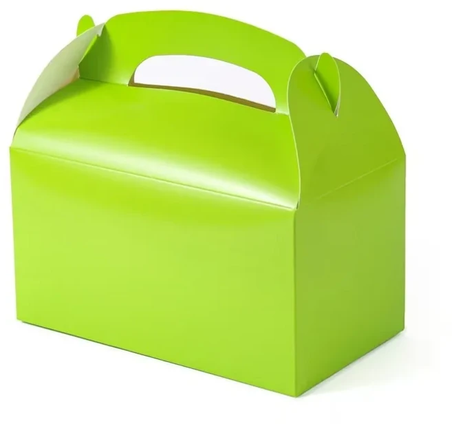 5-30pcs 크래프트 종이 선물 상자 블랙 화이트 레드 파티 호의 간식 사탕 쿠키 생일 용품, 01 16x9x8.6cm, 01 10pcs, 09 green