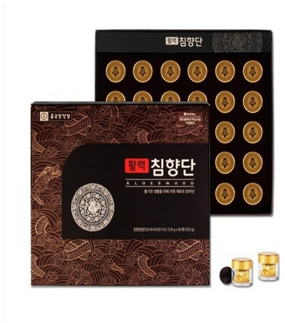 종근당건강 활력 침향단 30환 설날 명절 선물세트, 1g, 1개