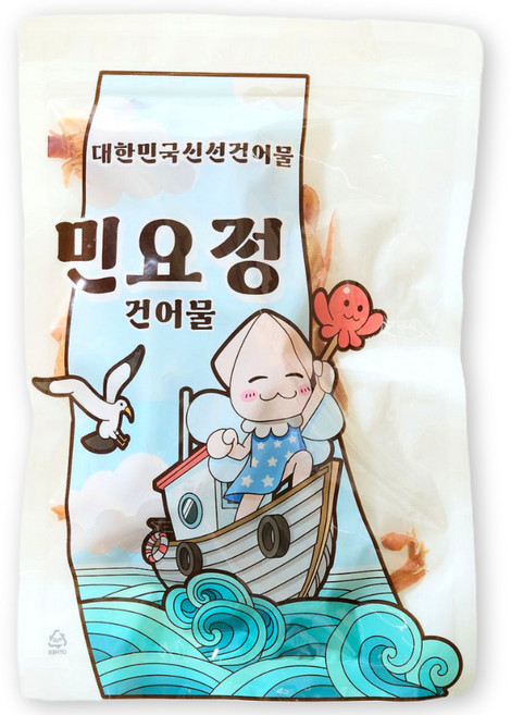 민요정 페스츄리 바베큐 버터 구이 오징어, 200g, 1개, 1개
