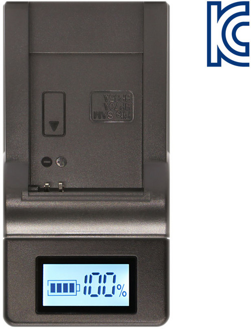 제이티원 삼성 BP70A 호환충전기 LCD 디카 PL100 ES71 AQ100 EX65 EX67 EX70 EX73, 1개