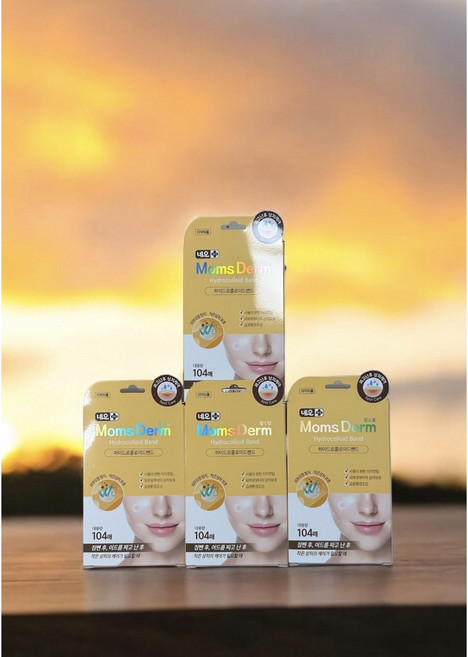 맘스덤 하이드로콜로이드 점 스팟패치, 104개입, 4개