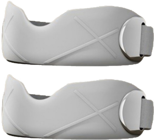 홈핏업 실리콘 슬개건 무릎보호대, 그레이, 2개