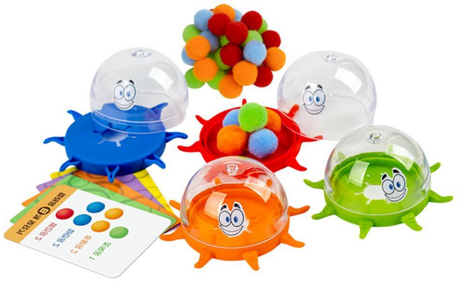 사회성발달 순발력향상 어린이 보드게임 컬러볼 수확 공감능력 가족게임