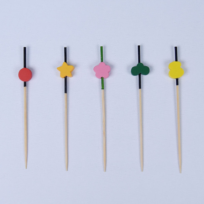 BS-0905S 장식용꼬지 5종 세트 1박스, 1개