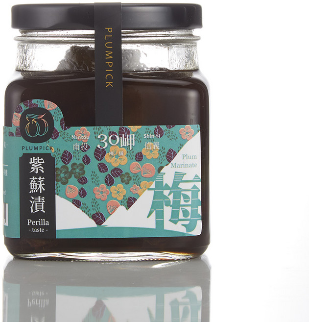 PLUMPICK 翠山初夏系列 紫蘇梅漬 300g 台灣南投信義鄉產 無添加色素防腐劑, 1個