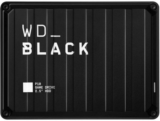 웨스턴 디지털 WD 휴대용 하드 드라이브 4TB WD_BLACK P10 USB 3.2 1세대 3년 제조업체 보증(PS4 / Xbox One 운영 확인) WDBA3A0, 2TB, Black
