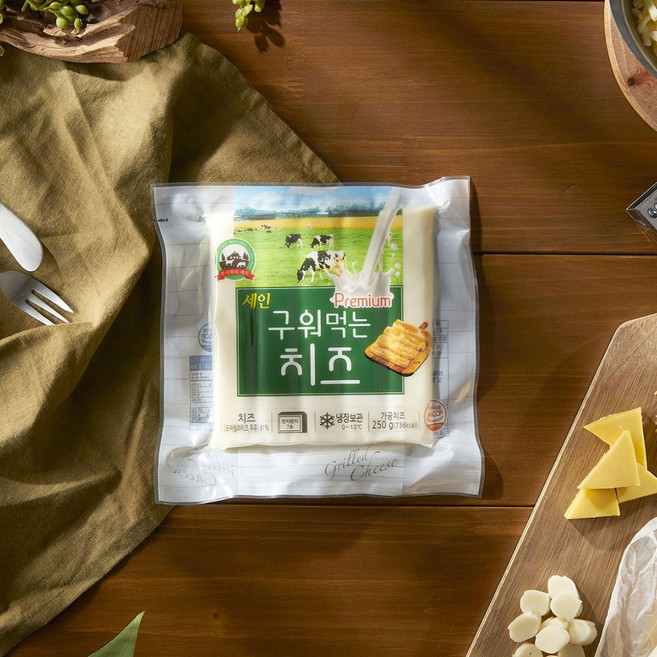 구워먹는 세인 치즈250g, 3개, 250g