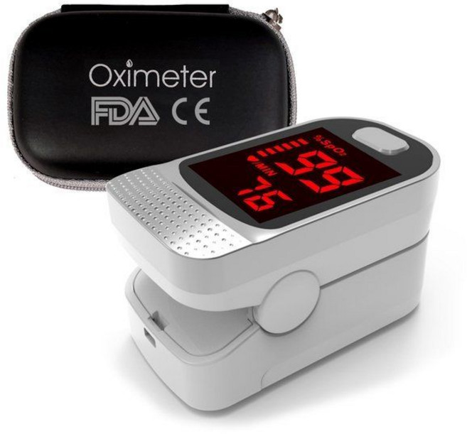 산소포화도측정기 펄스옥시미터 추천 FDA CE 인증, 1개
