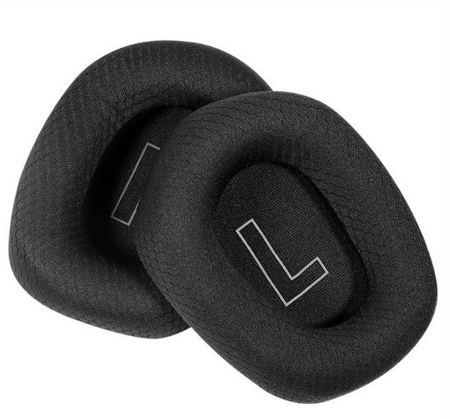 로지텍 G733 이어패드 헤드셋 커버 헤드폰 이어패드 쿠션 스펀지 수리 교체, 블랙