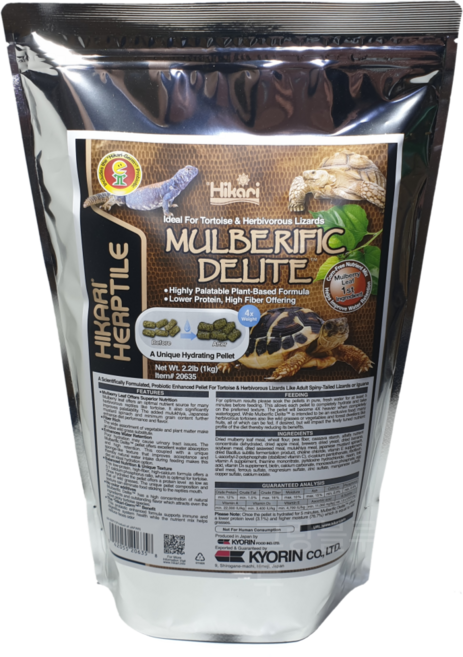 멀베리픽 딜라이트 육지거북이 사료 대용량 이구아나 먹이 초식 도마뱀 쿠터 밥, 1kg, 1개