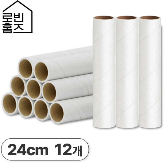 로빈홈즈 초강력 사선컷팅 돌돌이 리필, 12개