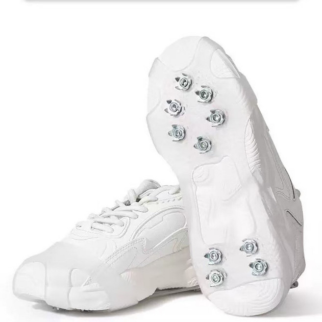 i-style 升級 防滑冰爪鞋套 彈性佳 雪地登山草地【AE10409】, 白色