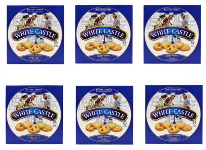 화이트캐슬 버터쿠키 100g, 6개