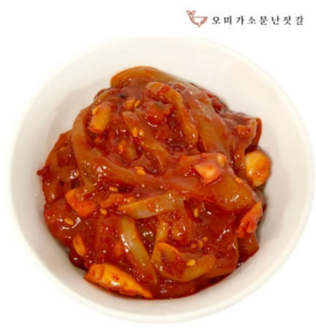 오징어젓갈 국내산 부드러운식감 저염 남녀노소인기반찬 속초중앙시장 오미가소문난젓갈 [원산지:국산(강원도)], 1개, 250g