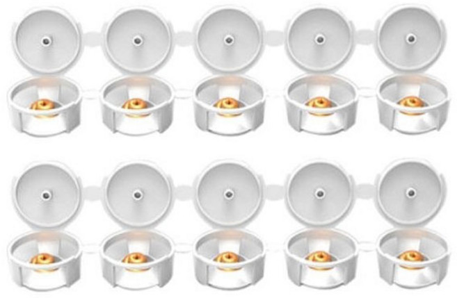 바퀴벌레약 전용 캡 먹이캡 원터치 캡 묶음행사, 10개