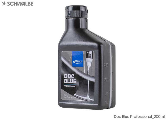 SCHWALBE【小黑】DOC BLUE 200ml 補胎液 PROFESSIONAL 乳膠劑【DB200】, 1個