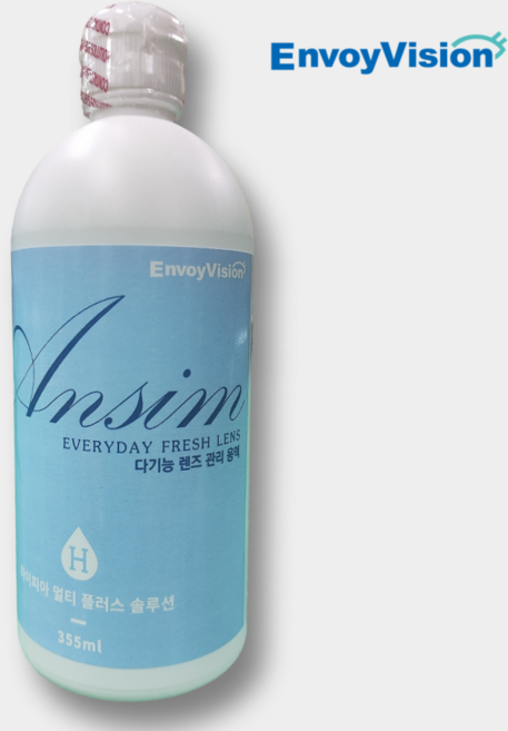 하이피아 렌즈 식염수 세척액 보존액, 1개, 355ml