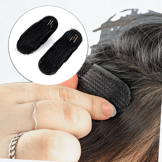 헤어핀 간편한 앞머리 고정 뿌리 볼륨 핀 헤어 스타일