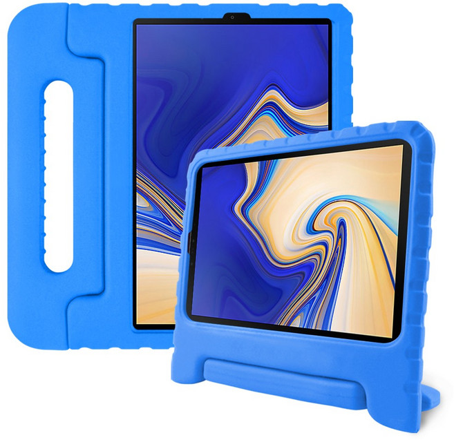 더조은셀러 갤럭시탭 어린이 안전 에바폼 케이스, 블루