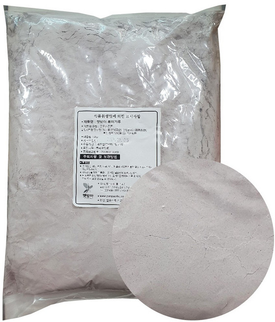 햇방아 흑미가루 4kg 햇흑미빵용쌀가루, 1개