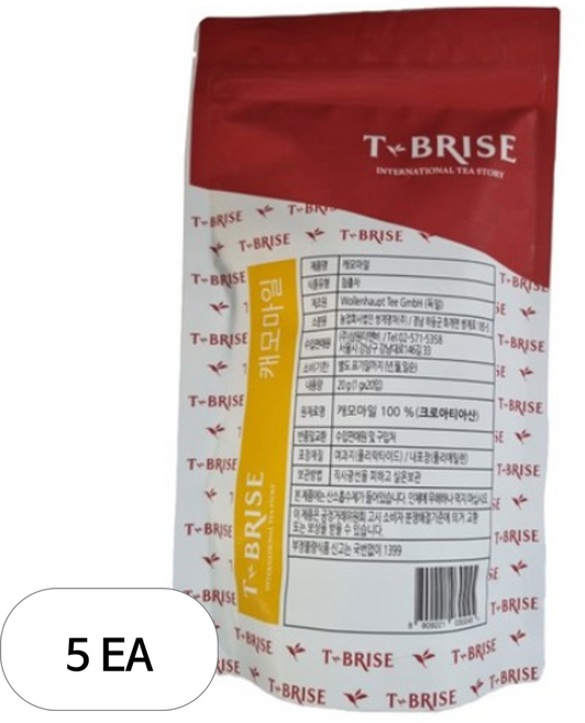 BRISE 허브차, 1g, 20개입, 5개
