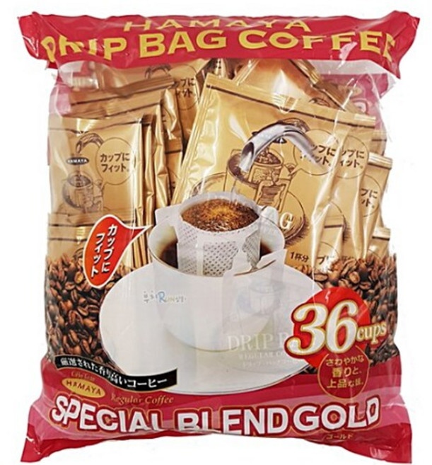 하마야 드립백 코스트코 드립커피 긍정미공방, 36개입, 8g, 1개