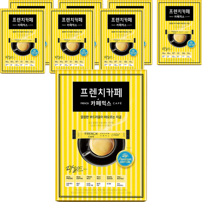 프렌치카페 카페믹스, 11.1g, 100개입, 8개