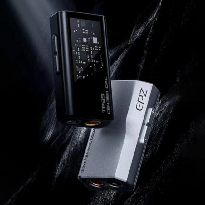 EPZ TP35 듀얼 CS43198 포터블 DAC & 앰프, 블랙