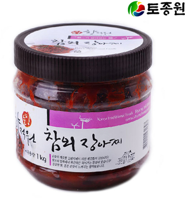 토종원 참외 장아찌 1kg 순창전통, 1개