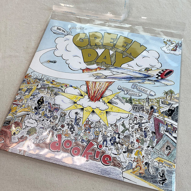 LP 겉비닐 접착형 50장 / 100장 두께 0.1mm 스크래치 LP 보호비닐 두꺼운 LP비닐 레코드 자켓 보호커버 엘피 겉지