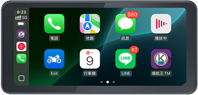 Spedal勢必得 CarPlay/AndroidAuto雙系統 機車防水無線Carplay, 1個, CL872二代單機