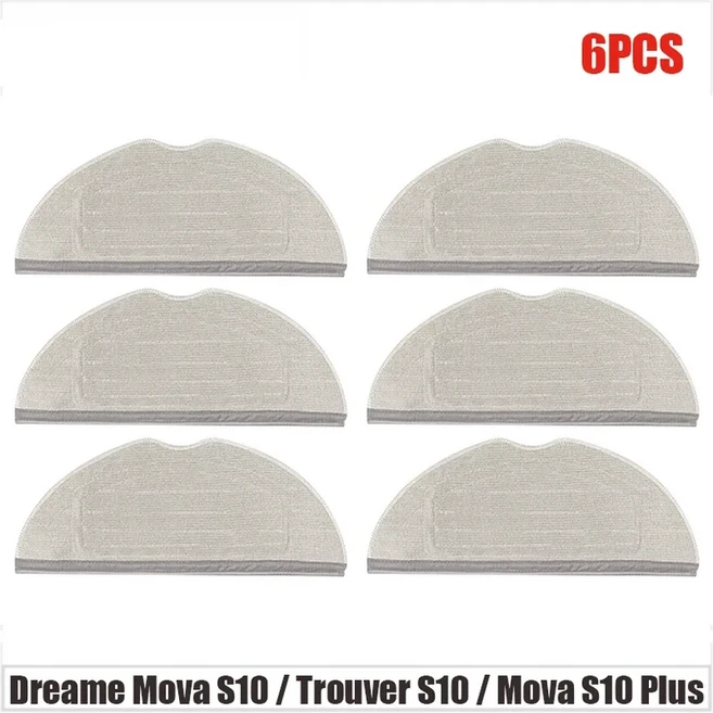 Dreame Mova 메인 롤러 사이드 브러시 헤파 필터 천 S10 트루버 플러스 부품, 05 6PCS