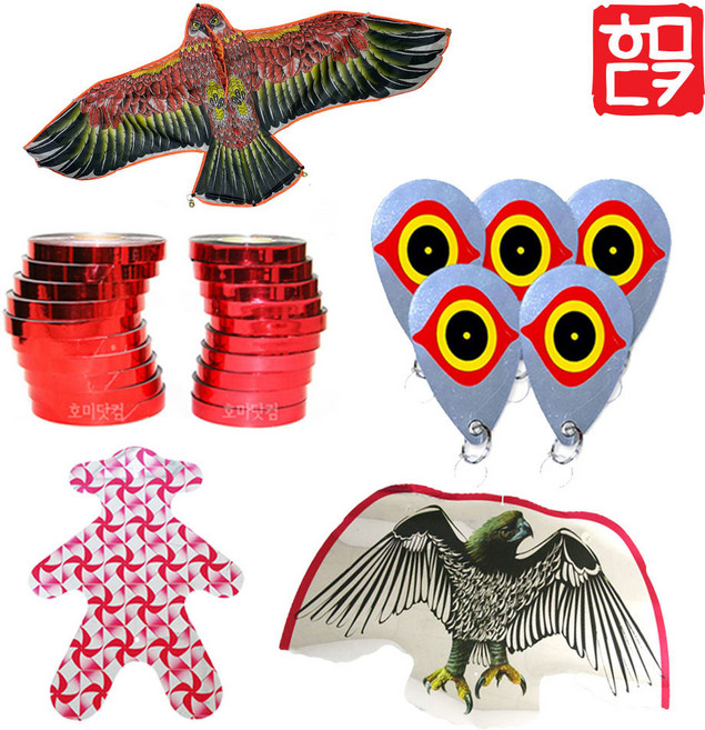 조류퇴치용품 새줄 반사판 부엉이눈 독수리 허수아비, 선택01-1. 새줄- 70m, 1개