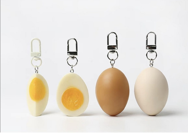 달걀 계란 키링, 1개