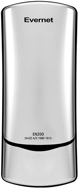 에버넷 디지털 도어락 보조키 비밀번호 슬라이드 커버타입 도어락 자가설치 EN200 실버, 고객직접설치