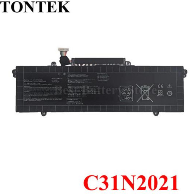 C31N2021 노트북 배터리 ASUS ZenBook 14X OLED 플립 OLED UM5401QA UX5401EA UP5401EA UX5400EA UM5401 UX5401 UX5, 1개