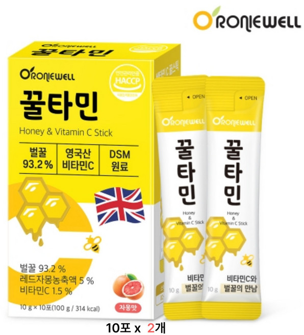 로니웰 꿀타민 10P, 20개, 10g