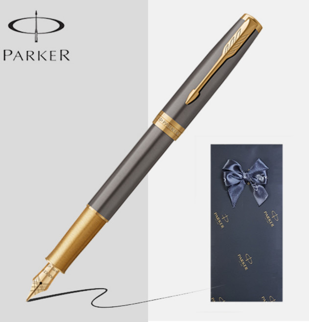 파카 만년필 소네트 [무료선물포장], 락카 그레이 GT, F촉(보통촉)