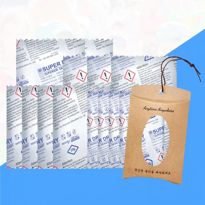 슈퍼드라이 굿바이썸머 세트 옷장 물놀이 용품 보관 곰팡이 방지 습기 제거 제습제, 1개, 240g - 쿠팡