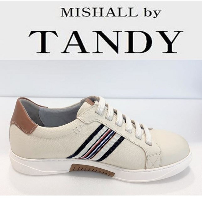 [탠디]미셸by 탠디 찐으로 고급 깔끔 댄디한 슈즈~!!탠디 캐주얼 발편한 쿠션 고급 스니커즈 T3R23017 탠디 남자 로퍼 캐주얼슈즈
