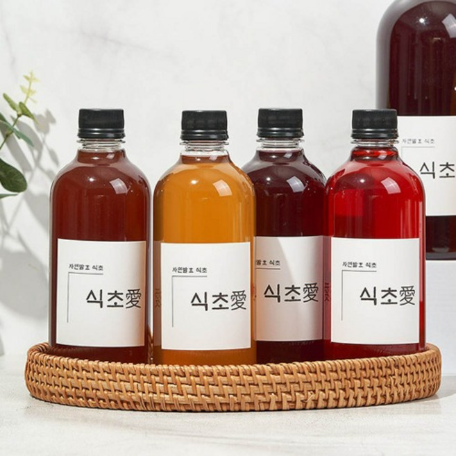 전통 자연발효 수제식초 마시는 과일 비니거 7종 500ml 1000ml, 전통 자연발효 생강식초  1000ml, 1개, 1L