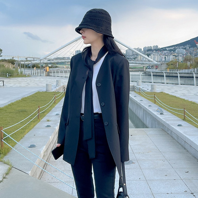 (초특가 고퀄리티)(국내 자체 제작)(당일 발송) 레브 노카라 타이 쓰리버튼 자켓