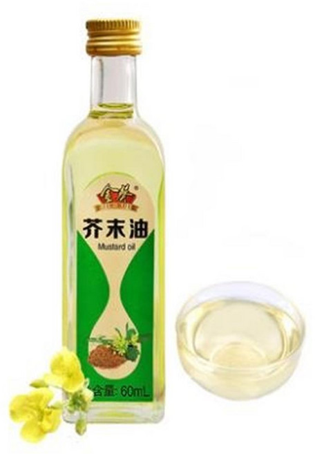 SAMARA 냉면 요리용 겨자씨 겨자오일 겨자유 겨자기름 머스타드 2병 60ml, 2개