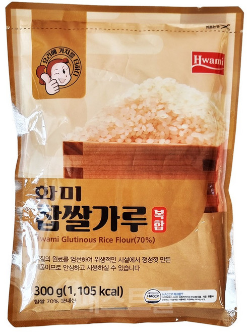 화미_찹쌀가루 복합70%, 300g, 1개