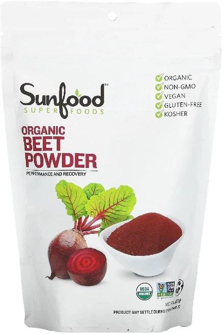 선푸드 비트 분말 Beet Powder 227g, 1개 - 쿠팡