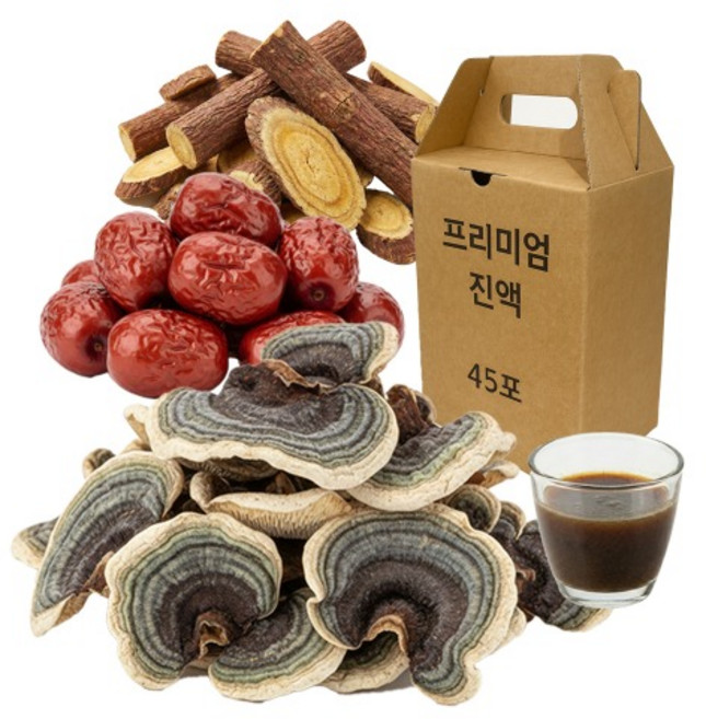 운지버섯 진액 엑기스 국산 원료 100% 선물세트, 45개, 110ml